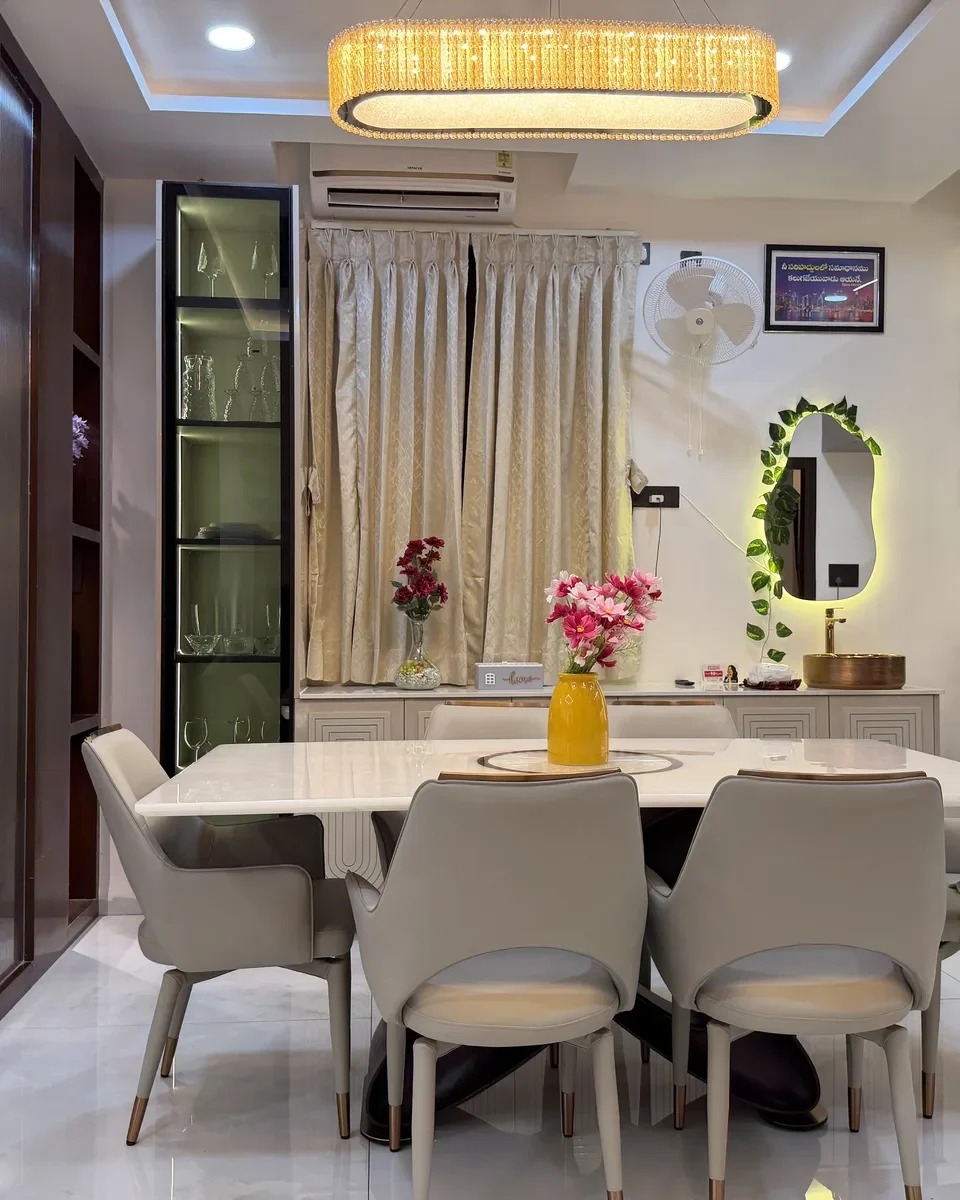 Dining Area with Display Units